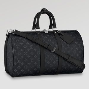 Louis Vuitton KEEPALL BANDOULIERE 45 Monogram Eclipse